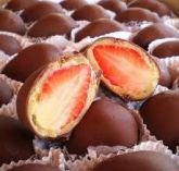 Moranguinhos ao Chocolate