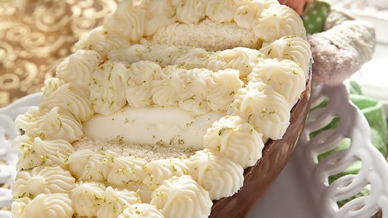 Bolo de Trufa de Limão no Ovo de Chocolate